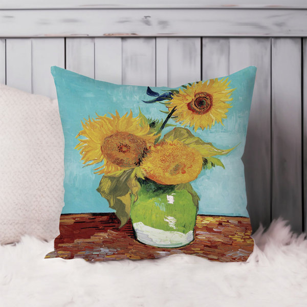 Ethan Taylor Floral Vincent Van Gogh's Vase with Three Sunflowers